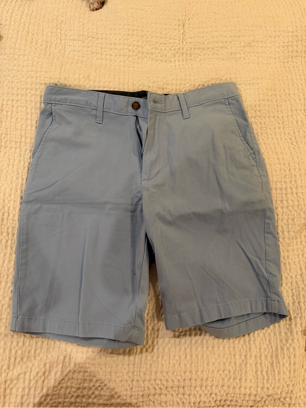 Nautica Light Blue Classic Fit Men’s Shorts